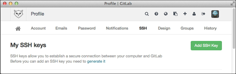Generate Ssh Key Gitlab Centos